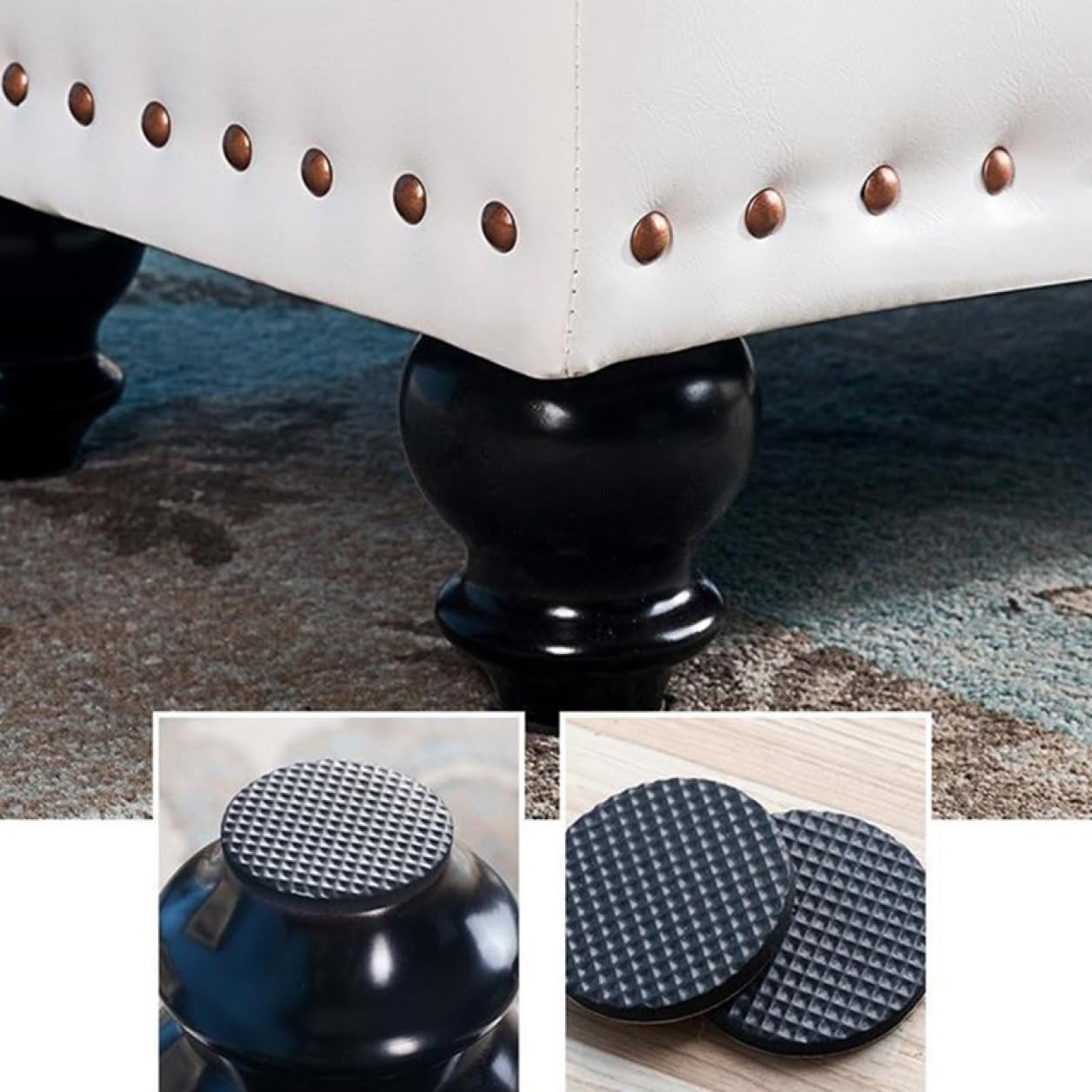 THLD 収納 スツール グレー1 ボックス スツール 収納スツール ベンチソファー 椅子 イス オットマン ベンチ ボックス 60*40*43cm 1人掛け ソファー チェア オットマン 椅子 ローソファー ローソファ ソファ フロアソファ ボックススツール ドレッサー 足置き サムネイル